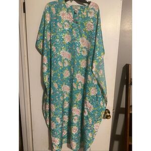 Vintage Erika Taylor Intimates mumu Women's Size Medium Kafton Batwing Long Flow
